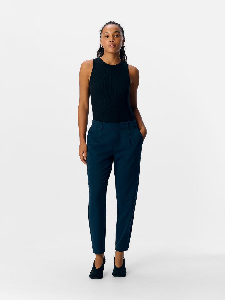 OBJLISA SLIM PANT NOOS SKY CAPTAIN