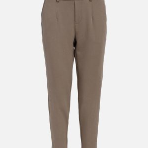 OBJLISA SLIM PANT NOOS FOSSIL – Image 1