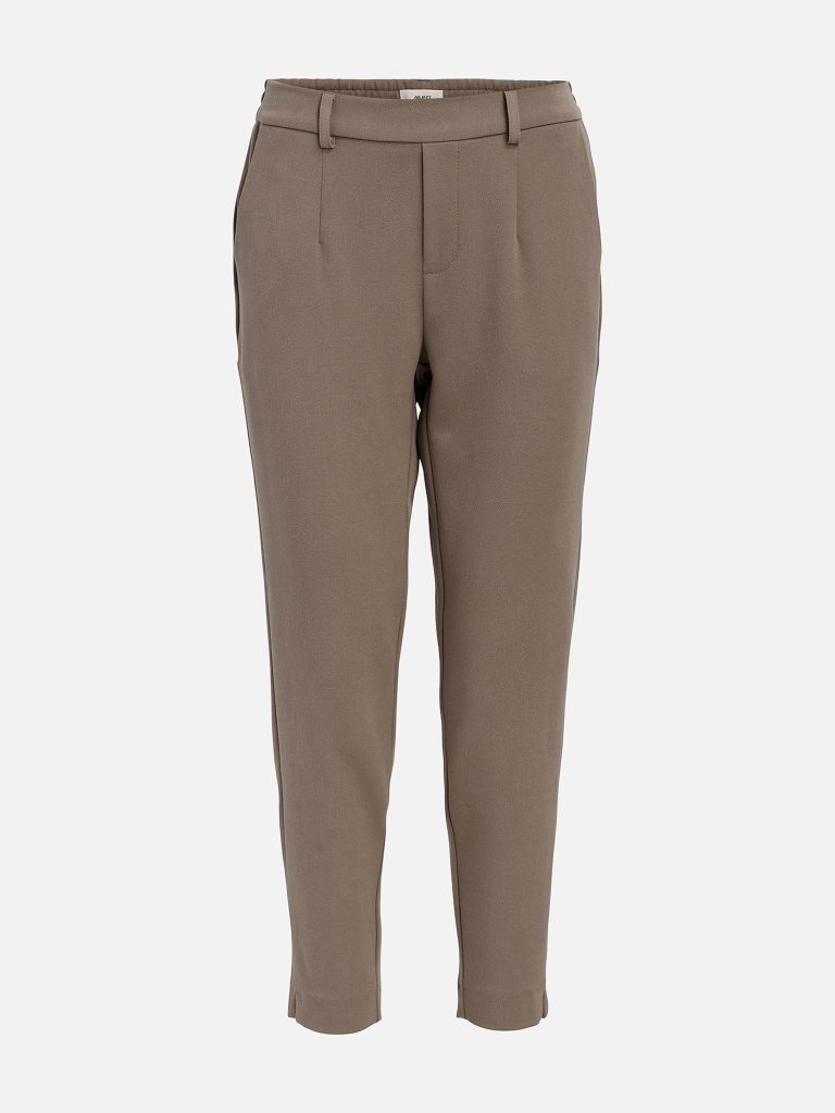 OBJLISA SLIM PANT NOOS FOSSIL
