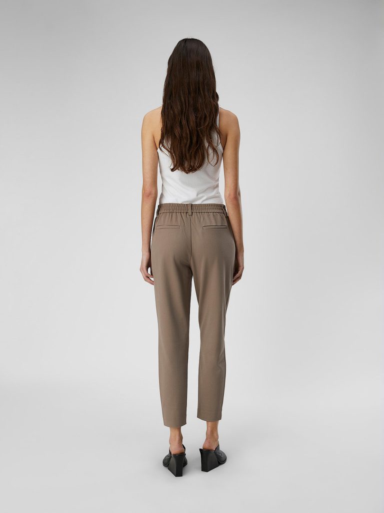 OBJLISA SLIM PANT NOOS FOSSIL