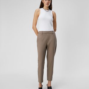 OBJLISA SLIM PANT NOOS FOSSIL – Image 3