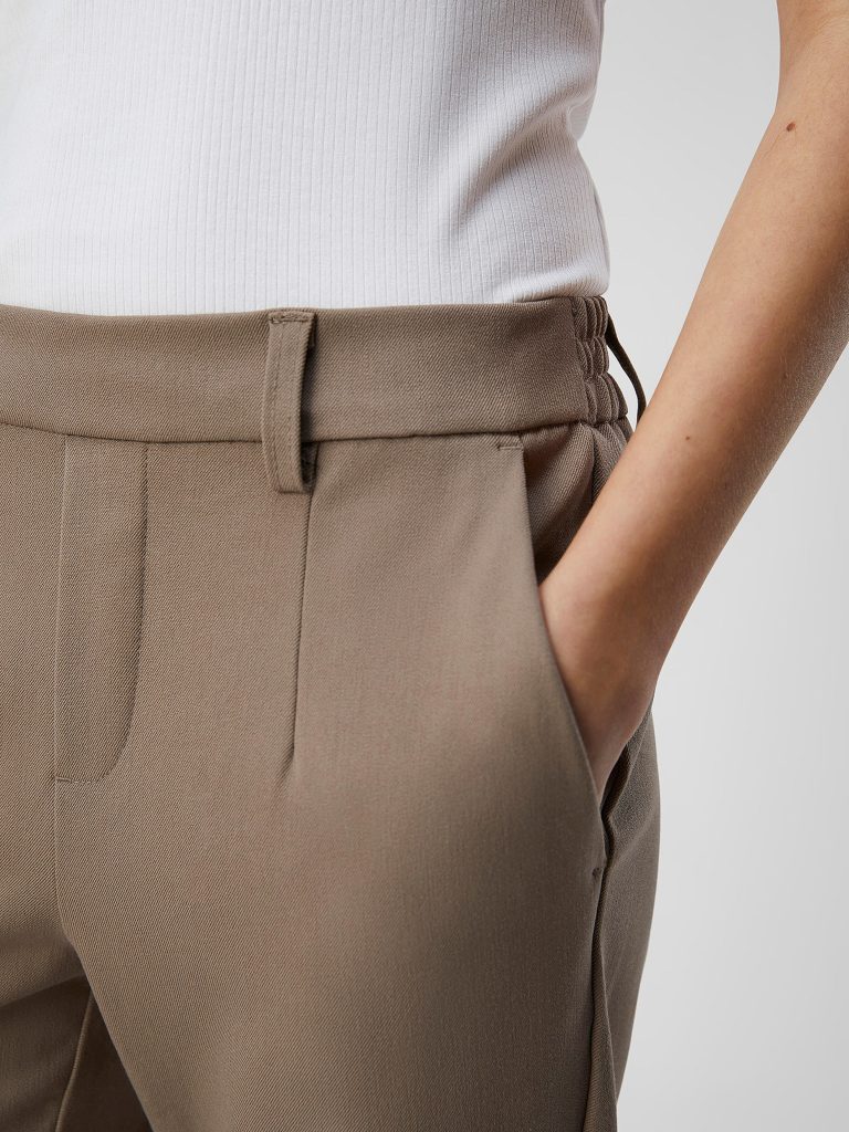 OBJLISA SLIM PANT NOOS FOSSIL