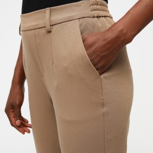 OBJLISA SLIM PANT NOOS FOSSIL – Image 6