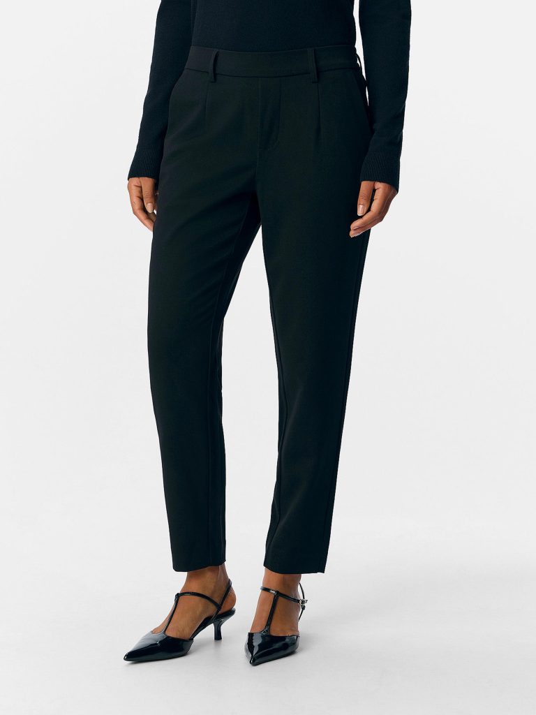 OBJLISA SLIM PANT NOOS BLACK