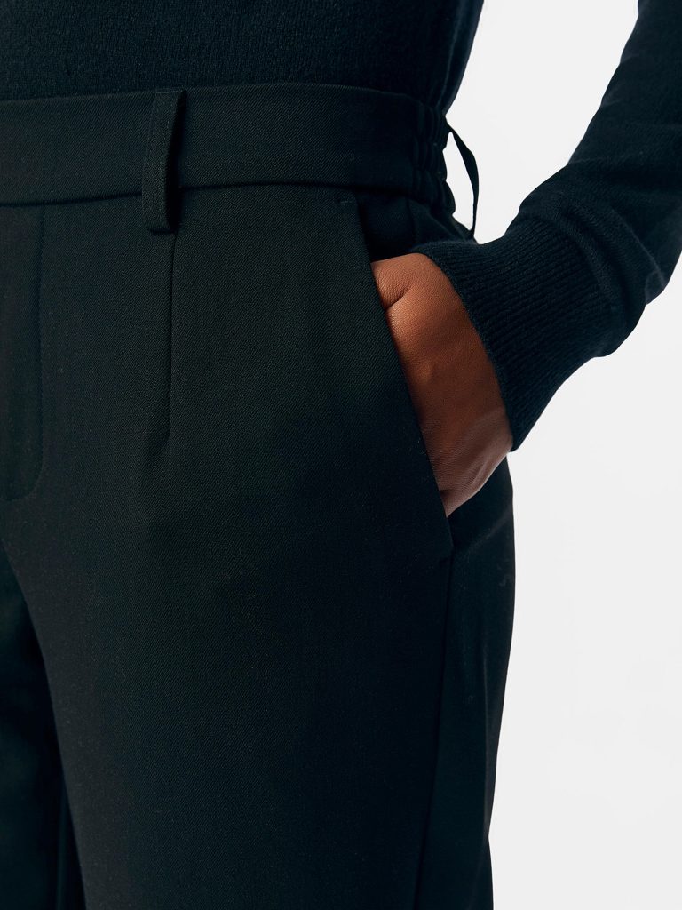 OBJLISA SLIM PANT NOOS BLACK