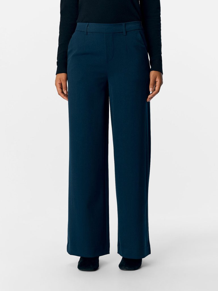 OBJLISA WIDE PANT NOOS SKY CAPTAIN