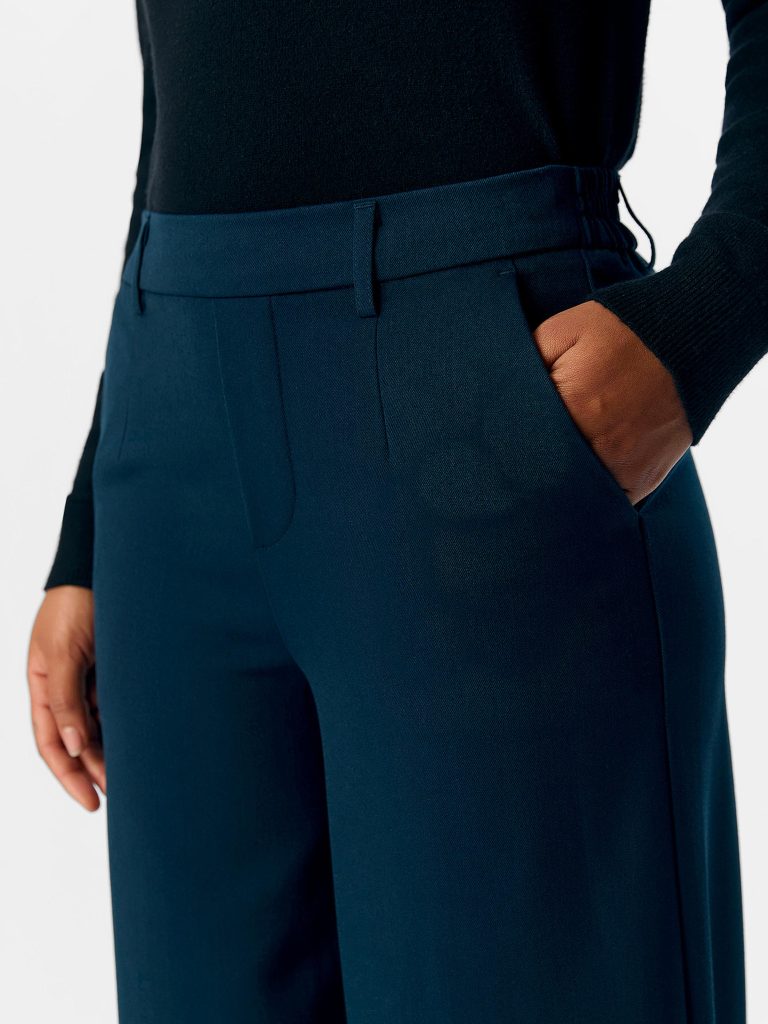 OBJLISA WIDE PANT NOOS SKY CAPTAIN