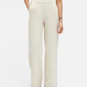 OBJLISA WIDE PANT NOOS SANDSHELL – Image 4
