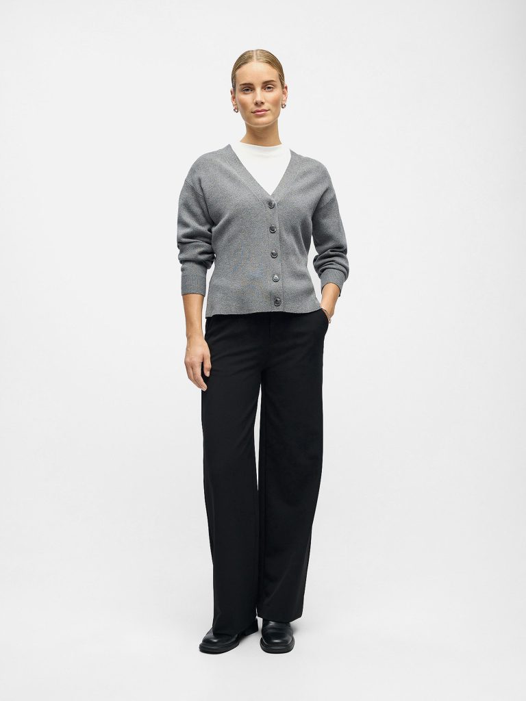 OBJLISA WIDE PANT NOOS BLACK