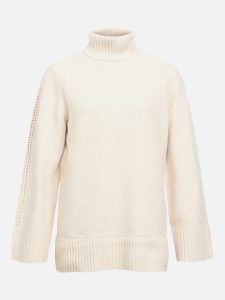 OBJMALI LS LO KNIT PULLOVER BIRCH