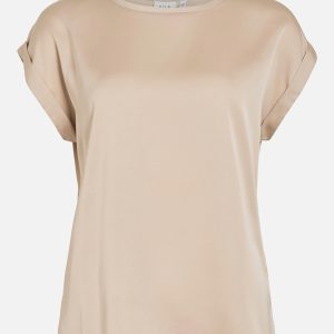 VIELLETTE SS SATIN TOP CEMENT – Image 1