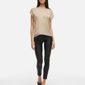 VIELLETTE SS SATIN TOP CEMENT – Image 3