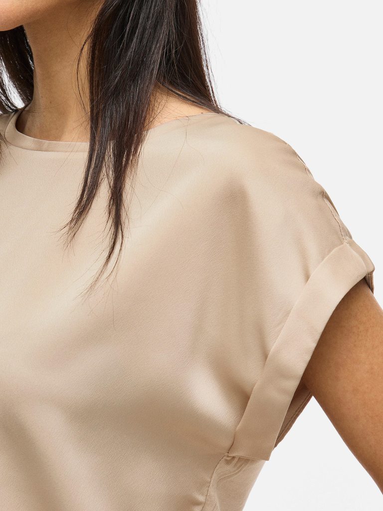 VIELLETTE SS SATIN TOP CEMENT