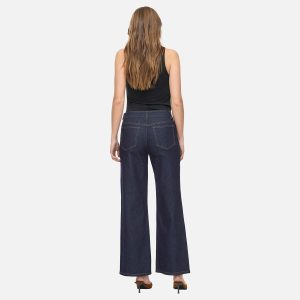 VIFLORIE RW WIDE POCKET JEANS DK BLUE DNM – Image 3