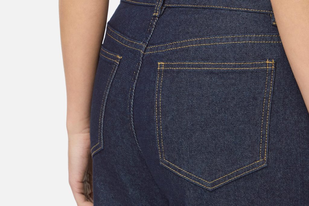 VIFLORIE RW WIDE POCKET JEANS DK BLUE DNM