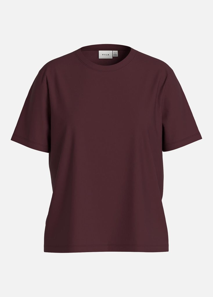 VILURA ONECK SS BACK PRINT TSHIRT PORT ROYALE