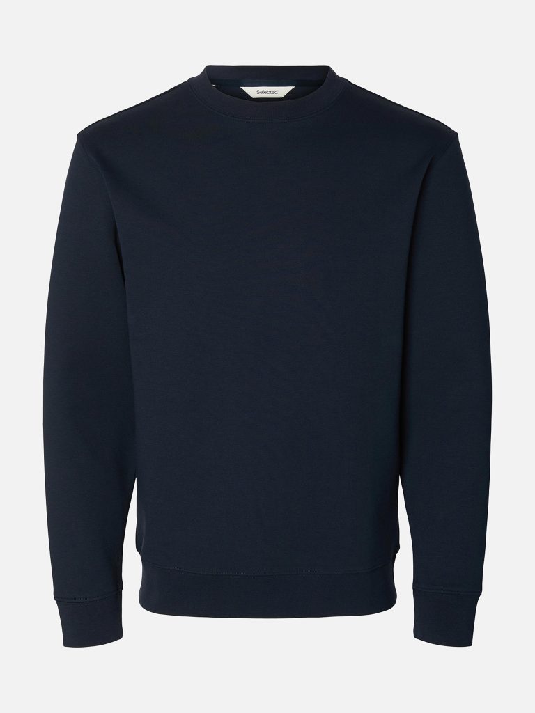 SLMTOM SOFT CREW NECK SWEAT SKY CAPTAIN