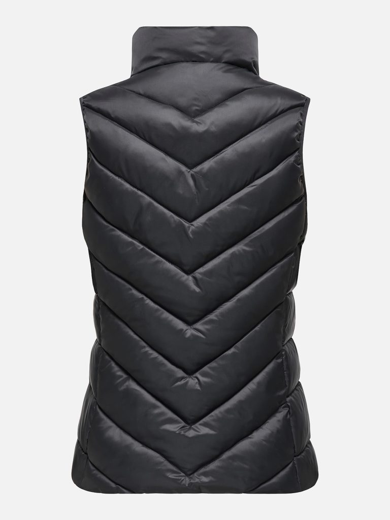 ONLNEWCLAIRE OUI WASTCOAT BLACK PIPING