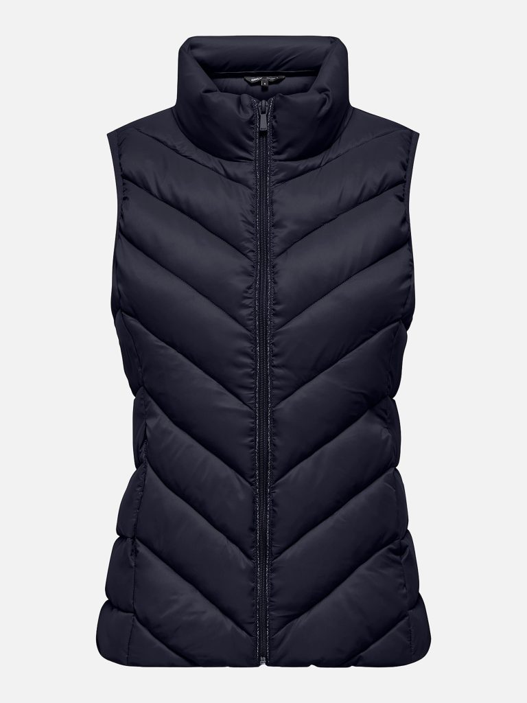 ONLNEWCLAIRE OUI WASTCOAT NIGHT SKY PIPING