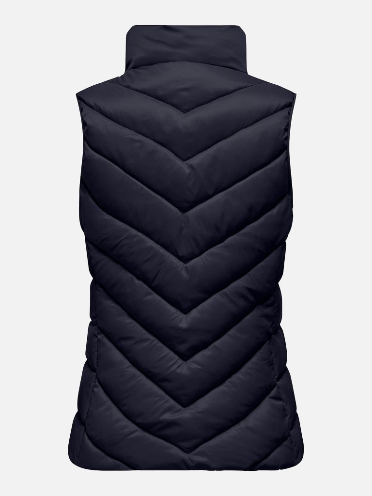 ONLNEWCLAIRE OUI WASTCOAT NIGHT SKY PIPING