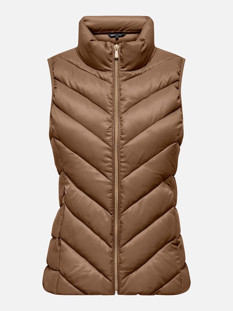 ONLNEWCLAIRE OUI WASTCOAT COCOA CREAM