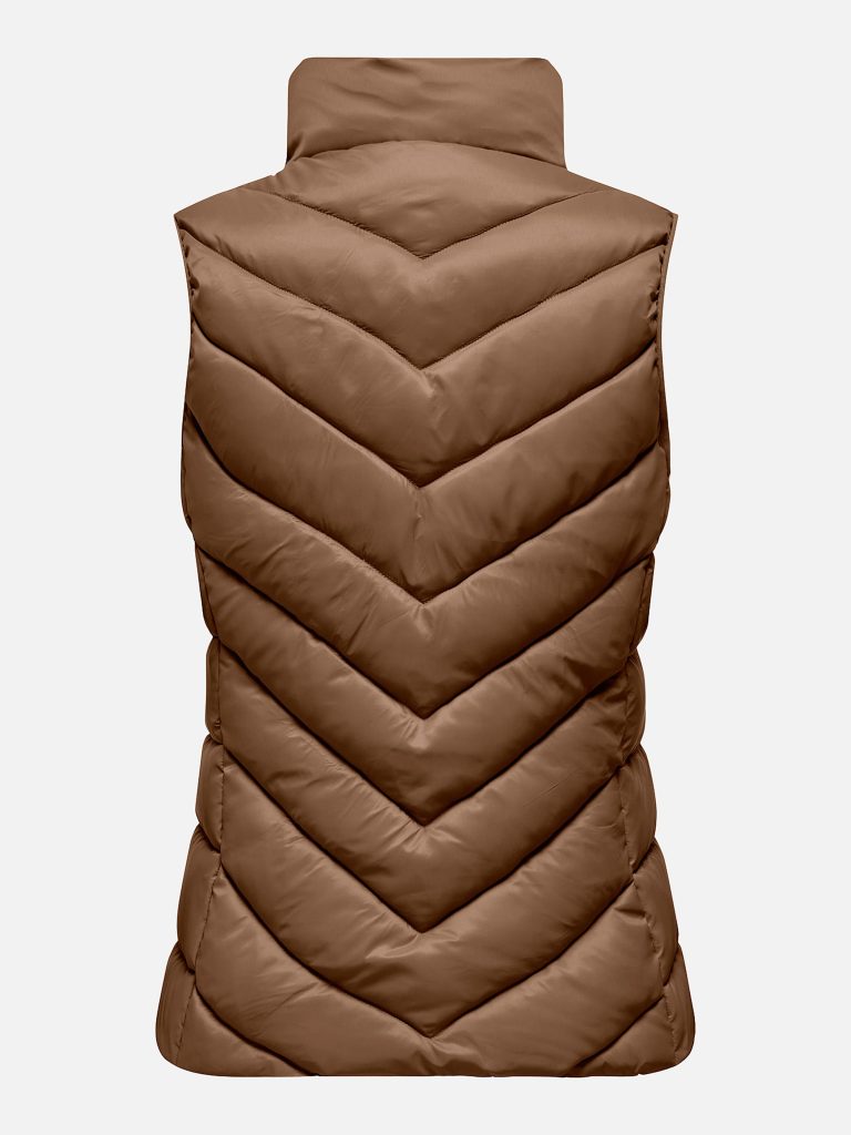 ONLNEWCLAIRE OUI WASTCOAT COCOA CREAM