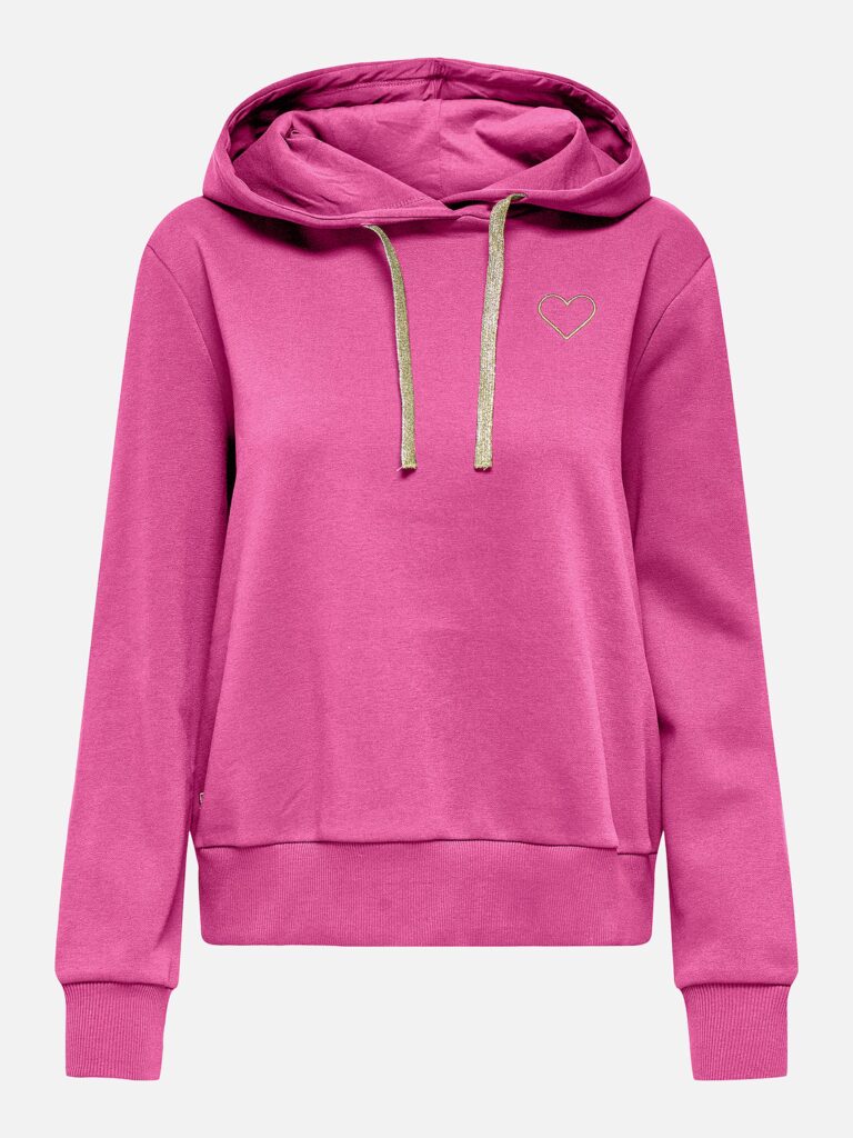 ONLNOLI LS HEART HOOD FIJI FLOWER