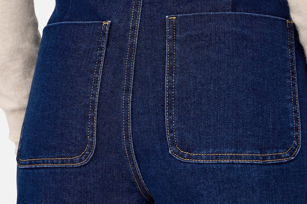 ONLMADELINE HW WD POCKET DNM DARK BLUE L30