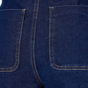 ONLMADELINE HW WD POCKET DNM DARK BLUE L30 – Image 4