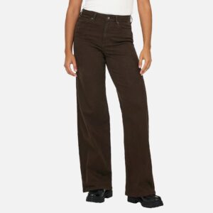 ONLMADISON BLUSH HW WIDE DARK BROWN DENIM L32 - Image 3