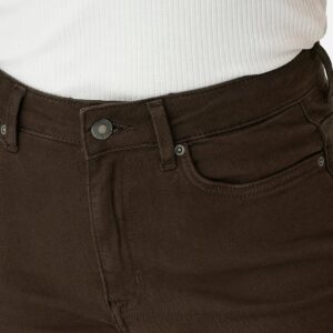 ONLMADISON BLUSH HW WIDE DARK BROWN DENIM L32 - Image 5