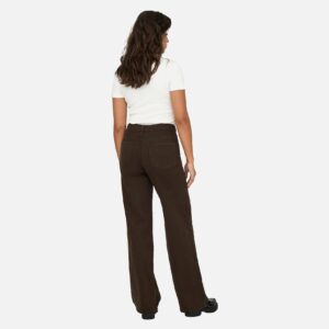 ONLMADISON BLUSH HW WIDE DARK BROWN DENIM L30 - Image 4