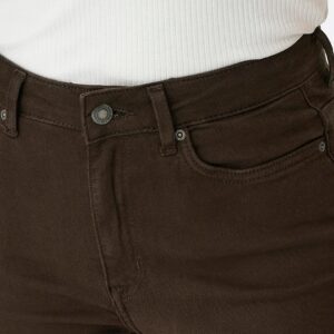 ONLMADISON BLUSH HW WIDE DARK BROWN DENIM L30 - Image 5