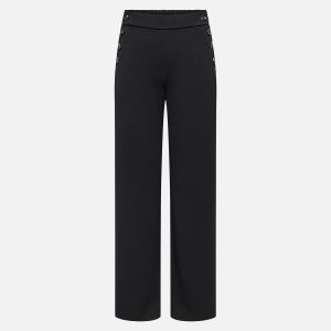 ONLRINA BUTTON PANT JRS NOOS BLACK HORN L32 - Image 1
