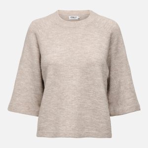 ONLSIMONI 34 PULLOVER KNT PUMICE STONE – Image 1