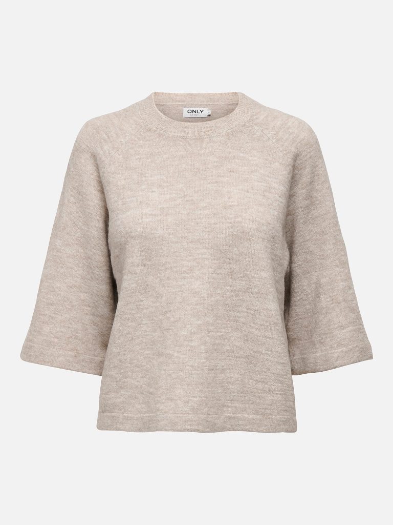 ONLSIMONI 34 PULLOVER KNT PUMICE STONE