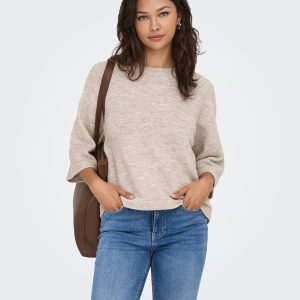 ONLSIMONI 34 PULLOVER KNT PUMICE STONE – Image 5