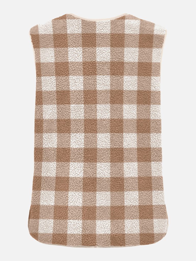 ONLBABY TEDDY VEST PNT PUMICE STONE