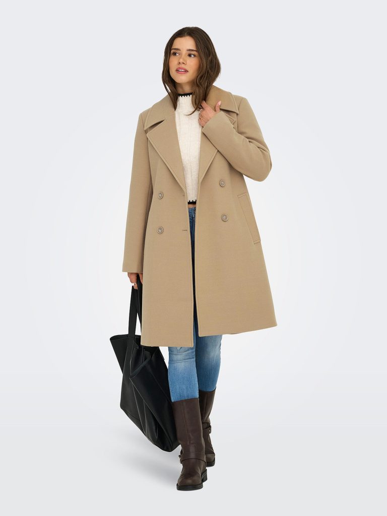 ONLADINA LONG COAT CC TANNIN