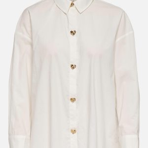 ONLKIRI BUTTON DETAIL LS SHIRT CLOUD DANCER - Image 1