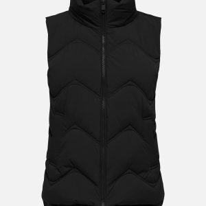 JDYPOWER SHORT WAISTCOAT BLACK – Image 1