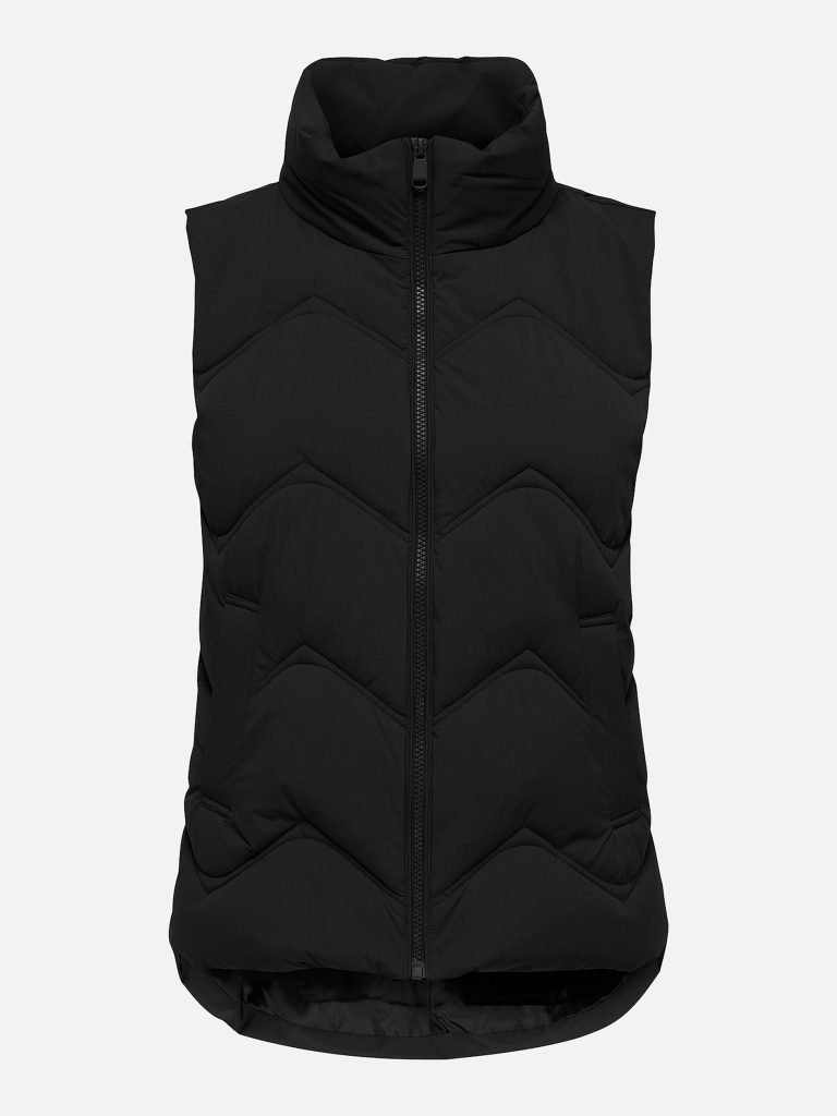 JDYPOWER SHORT WAISTCOAT BLACK