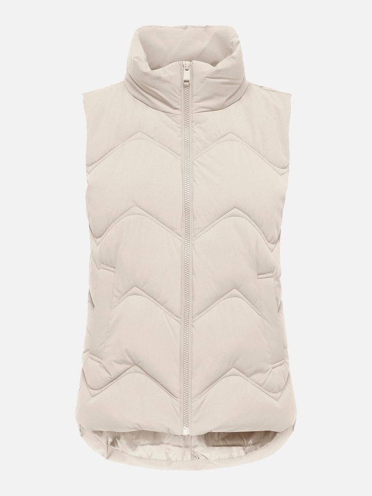 JDYPOWER SHORT WAISTCOAT SILVER LINING