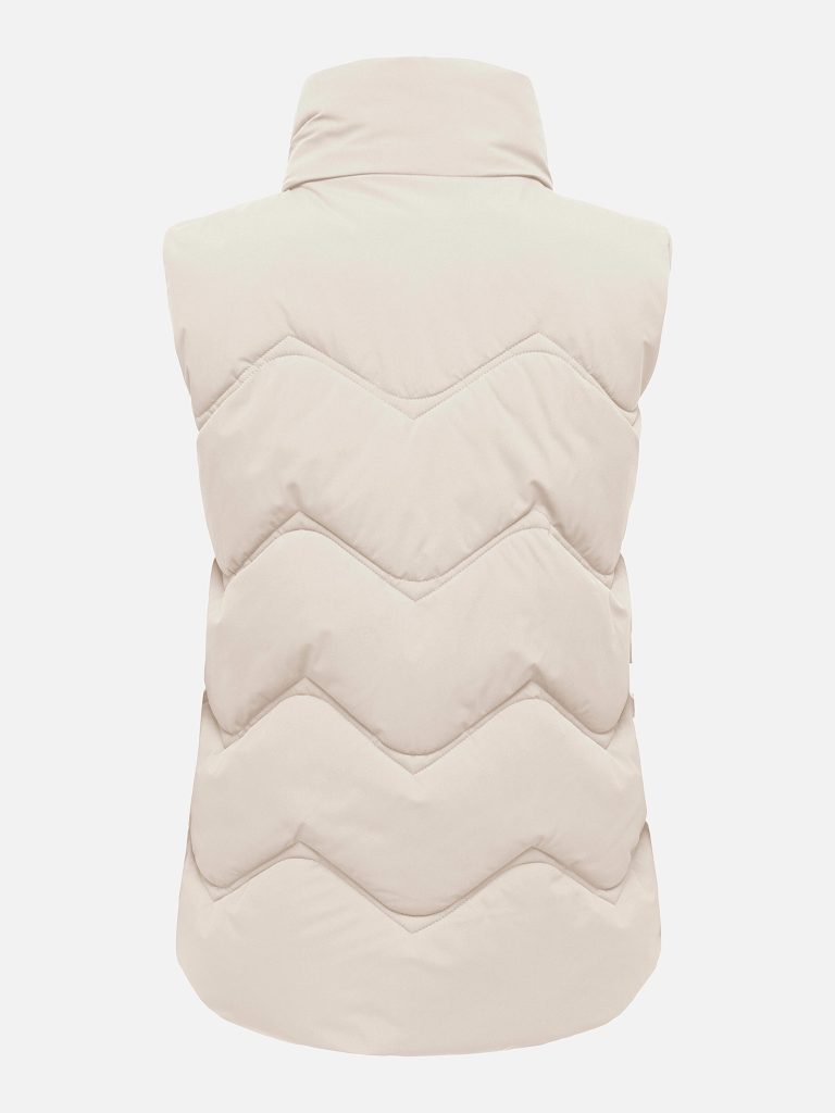 JDYPOWER SHORT WAISTCOAT SILVER LINING