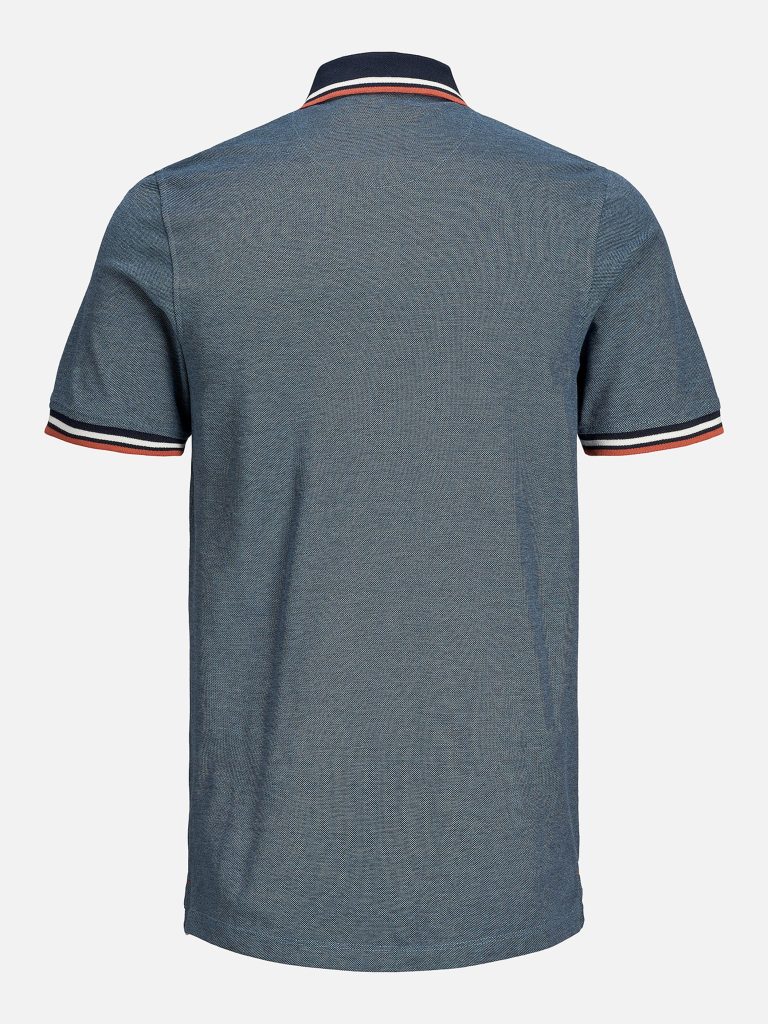 JJEPAULOS POLO SS DENIM BLUE