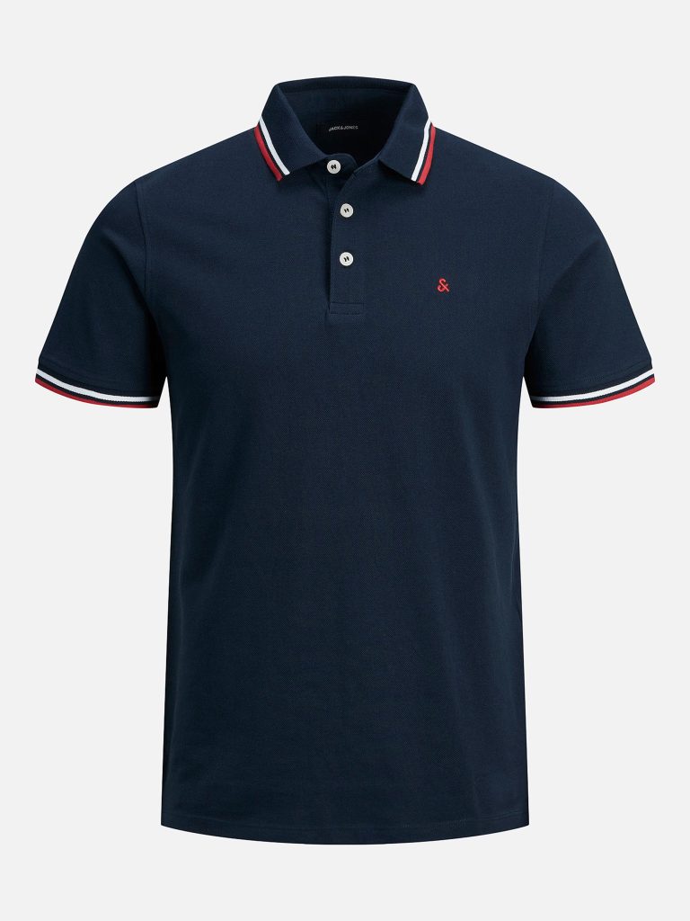 JJEPAULOS POLO SS NAVY BLAZER