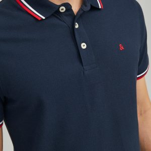 JJEPAULOS POLO SS NAVY BLAZER – Image 7