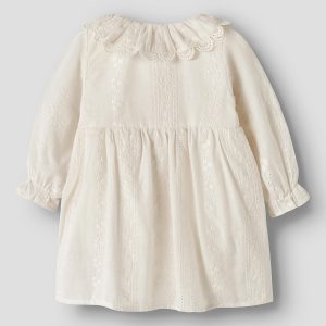 NBFLOBA LS LOOSE BODY DRESS TURTLEDOVE - Image 2
