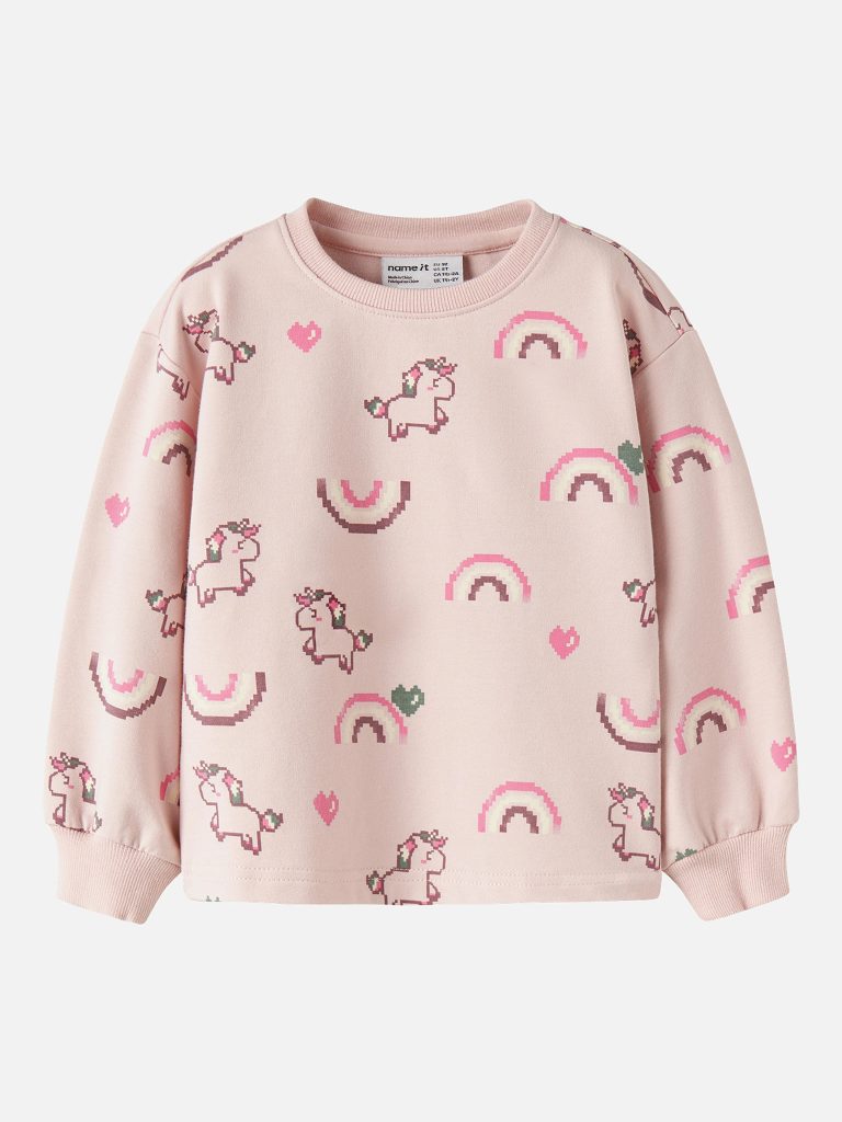 NMFLILITH LS RLX SWEAT LOTUS ANTIQUE