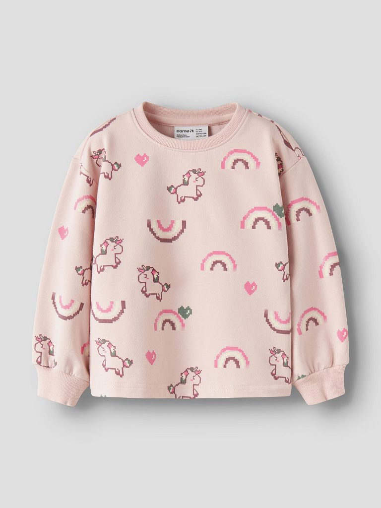 NMFLILITH LS RLX SWEAT LOTUS ANTIQUE